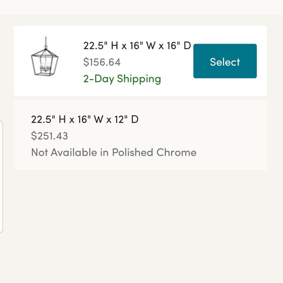 2 carmen pendant lights - Picture 5 of 5